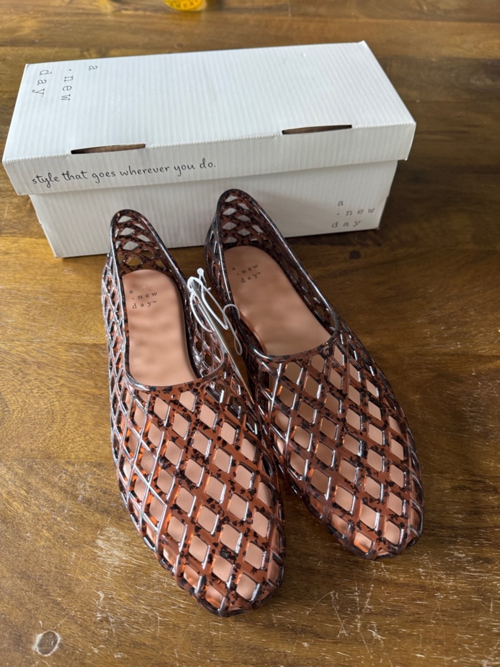 Tortoise Jelly Shoes